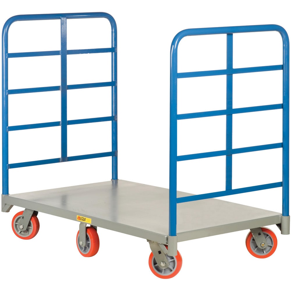 Double End Rack Platform Truck: 9" High, 72" Long, 30" Wide