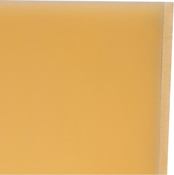 Plastic Sheet: Polyurethane, 3/8" Thick, 24" Wide, 1' Long, Natural