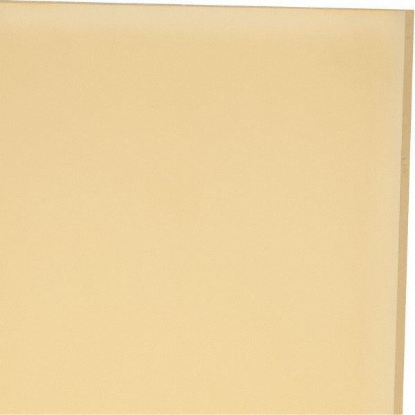 Plastic Sheet: Polyurethane, 1/8" Thick, 48" Wide, 1' Long, Natural