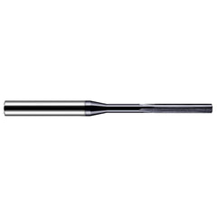 Chucking Reamer: 3.26mm Dia, 75.00mm OAL, 20.00mm Flute Length, Straight-Cylindrical Shank, Solid Carbide