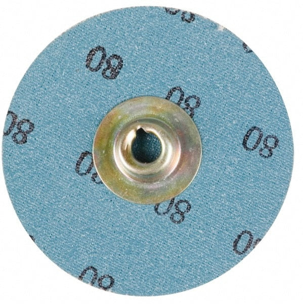 Quick-Change Disc: Type S, 3/4" Dia, 150 Grit, Aluminum Oxide, Coated