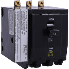 Circuit Breakers; Circuit Breaker Type: Miniature Circuit Breaker; Amperage: 30; Voltage: 120/240V; Wire Size (AWG): 14-8; Number Of Poles: 3; Tripping Mechanism: Thermal-Magnetic; Terminal Connection Type: Pressure Plate; Phase: Single