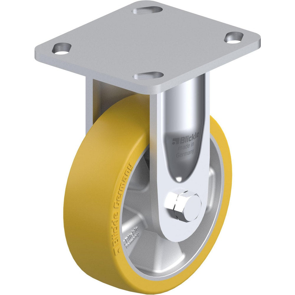 Top Plate Casters; Mount Type: Plate; Number of Wheels: 1.000; Wheel Diameter (Inch): 5; Wheel Material: Synthetic; Wheel Width (Inch): 1-9/16; Wheel Color: Gray