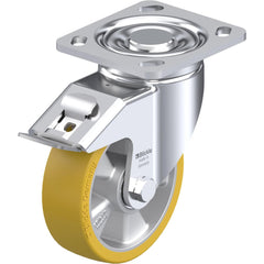 Top Plate Casters; Mount Type: Plate; Number of Wheels: 1.000; Wheel Diameter (Inch): 3-1/8; Wheel Material: Synthetic; Wheel Width (Inch): 1-9/16; Wheel Color: Natural Beige