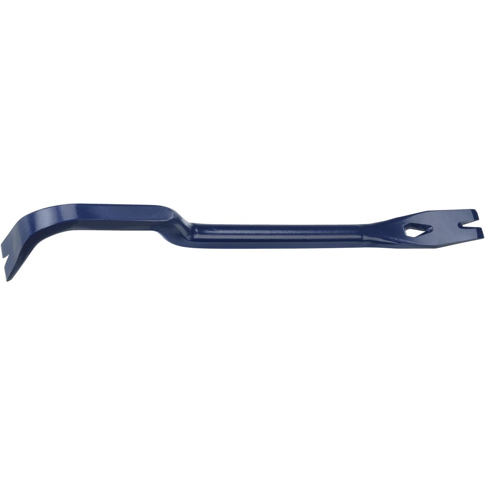 Pry Bars; Prybar Type: Wrecking; End Angle: Offset; Overall Length Range: 14" and Larger; End Style: Curved; Material: Steel; Bar Shape: Flat