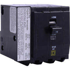 Circuit Breakers; Circuit Breaker Type: Miniature Circuit Breaker; Amperage: 20; Voltage: 120/240V; Wire Size (AWG): 14-8; Number Of Poles: 3; Tripping Mechanism: Thermal-Magnetic; Terminal Connection Type: Pressure Plate; Phase: Single