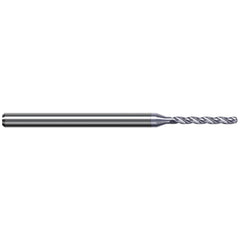 Micro Drill Bit: 0.1875" Dia, 130 deg, Solid Carbide