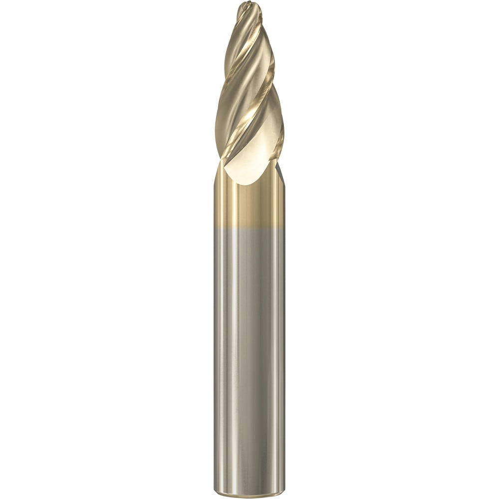 Barrel Cutter End Mills; End Type: Oval Form; Material: Solid Carbide; Small End Diameter (mm): 1.00; Shank Diameter (mm): 6.0000; Length of Cut (mm): 20.8000