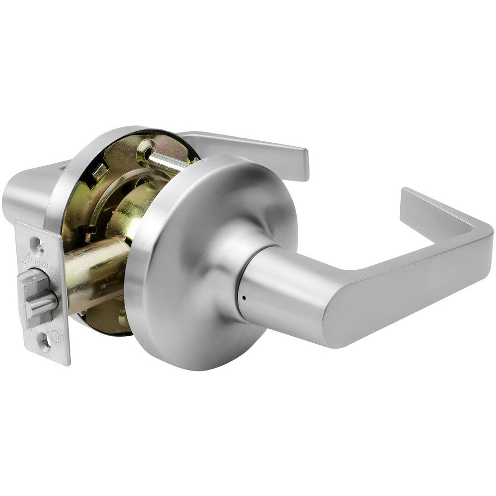 Lever Locksets; Lockset Type: Passage; Key Type: Keyed Different; Back Set: 2-3/4; Cylinder Type: Non-Keyed; Material: Metal; Door Thickness: 1-3/4 to 2; Finish: Satin Chrome