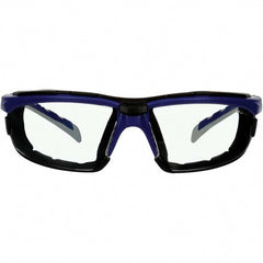 Safety Glasses: Anti-Fog & Scratch-Resistant, Polycarbonate, Clear Lenses, Full-Framed