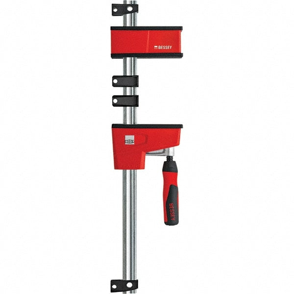 Steel Bar Clamp: 40" Capacity, 3-3/4" Throat Depth, 1,700 lb Clamp Pressure