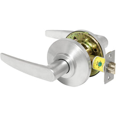 Lever Locksets; Lockset Type: Passage; Key Type: Keyed Different; Back Set: 2-3/4; Cylinder Type: Non-Keyed; Material: Metal; Door Thickness: 1-3/8 to 2; Finish: Satin Chrome