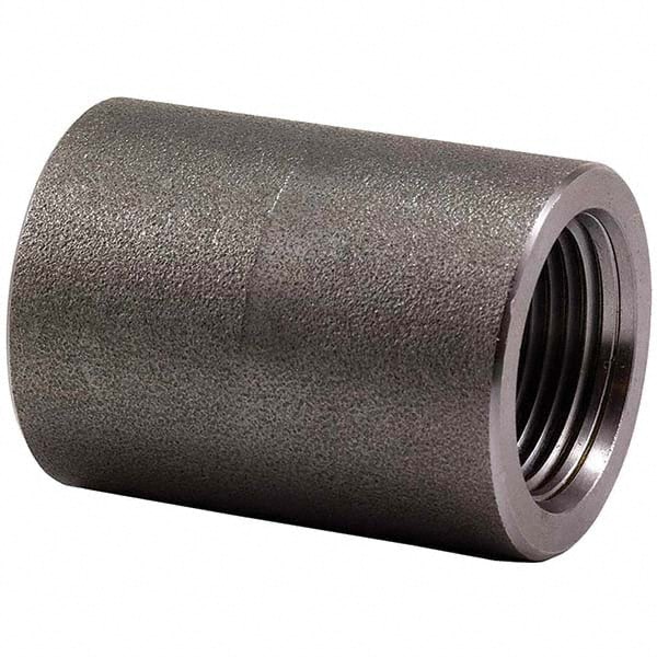 Black Reducing Coupling: 3/8 x 1/4"