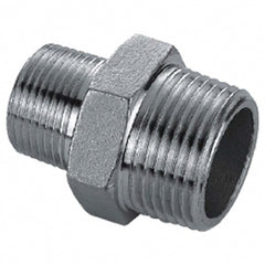 Stainless Steel Pipe Nipple: 1" x 1/2" Pipe, Grade 316