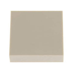 Plastic Sheet: POM, 2" Thick, 12" Wide, 4' Long, Natural, 9700 psi Tensile Strength