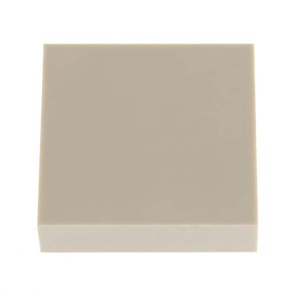 Plastic Sheet: POM, 1/2" Thick, 12" Wide, 1' Long, Natural, 9700 psi Tensile Strength