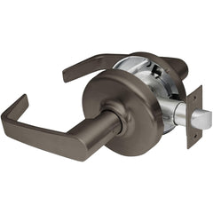 Lever Locksets; Lockset Type: Passage; Key Type: Keyed Different; Back Set: 2-3/4; Cylinder Type: Non-Keyed; Material: Metal; Door Thickness: 1-3/8 to 1-3/4; Finish: Oil-Rubbed Bronze