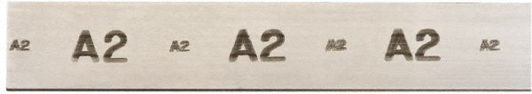 A2 Air-Hardening Flat Stock: 1/2" Thick, 12" Wide, 18" Long, + 0.010