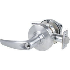 Lever Locksets; Lockset Type: Storeroom; Key Type: Keyed Different; Back Set: 2-3/4; Cylinder Type: Conventional; Material: Metal; Door Thickness: 1-5/8