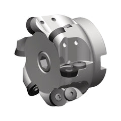 Indexable Copy Face Mill: 63 mm Max Cut Dia, 22 mm Arbor Hole