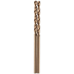 Mechanics Drill Bit:  0.0790" Dia,  135&deg,  Cobalt,  Hex Shank,  Split Point