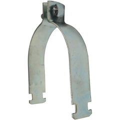 Framing Channel & Strut Mounted Clamps; Clamp Type: Pipe Clamp; Material: Carbon Steel; Pipe Size: 3/4; Color: Silver