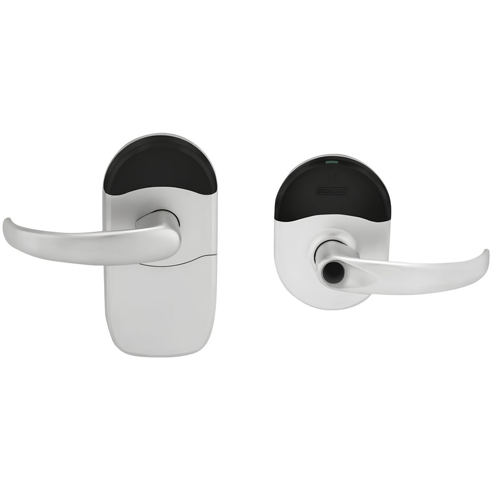 Lever Locksets; Lockset Type: Entrance; Key Type: Keyed Different; Back Set: 2-3/4; Cylinder Type: Less Core; Material: Metal; Door Thickness: 1-3/4; Finish: Satin Chrome