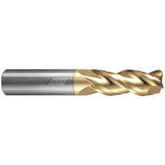 Corner Radius End Mill: 1/2" Dia, 1" LOC, 0.0600" Radius, 5 Flute, Solid Carbide