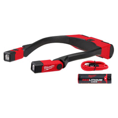 Flashlights; Light Output: 400 lm; Lamp Material: Plastic; Run Time: 8 h; Lumens: 400; Light Output Modes: High/Low; Voltage: 4.00; Head Swivel Angle: 130; Housing Color: Red; Number Of Light Modes: 2; Batteries Included: Yes; Overall Length: 9.00; Batter