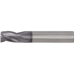 Square End Mill: 3/4" Dia, 1-1/2" LOC, 3 Flute, Solid Carbide