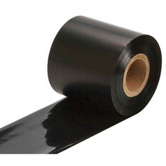 Printer Ribbon: 2.36" Wide, 984' Long, Black, Resin