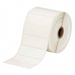 Label Maker Label: White, Paper, 1,500 per Roll