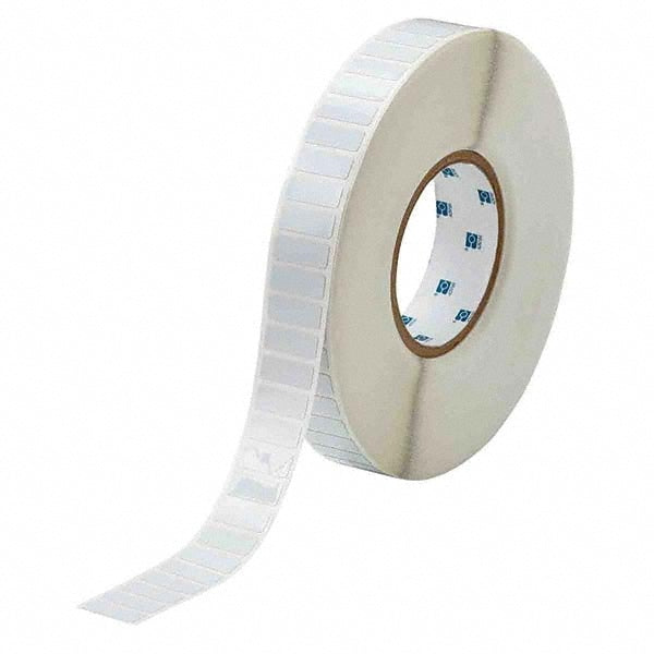 Label Maker Label: White, Polyimide, 10,000 per Roll