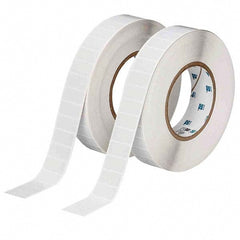 Label Maker Label: White, Polyimide, 5,000 per Roll