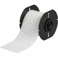 Label Maker Label: White, Cloth, 3/4" OAW, 5,000 per Roll