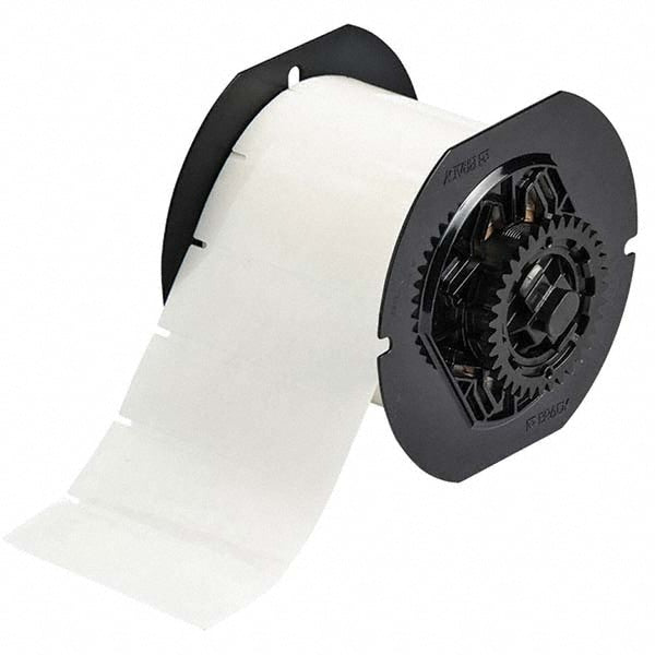 Label Maker Label: Clear, Polyester, 1,500 per Roll