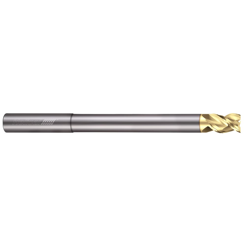 Square End Mill: 3 Flute, Solid Carbide