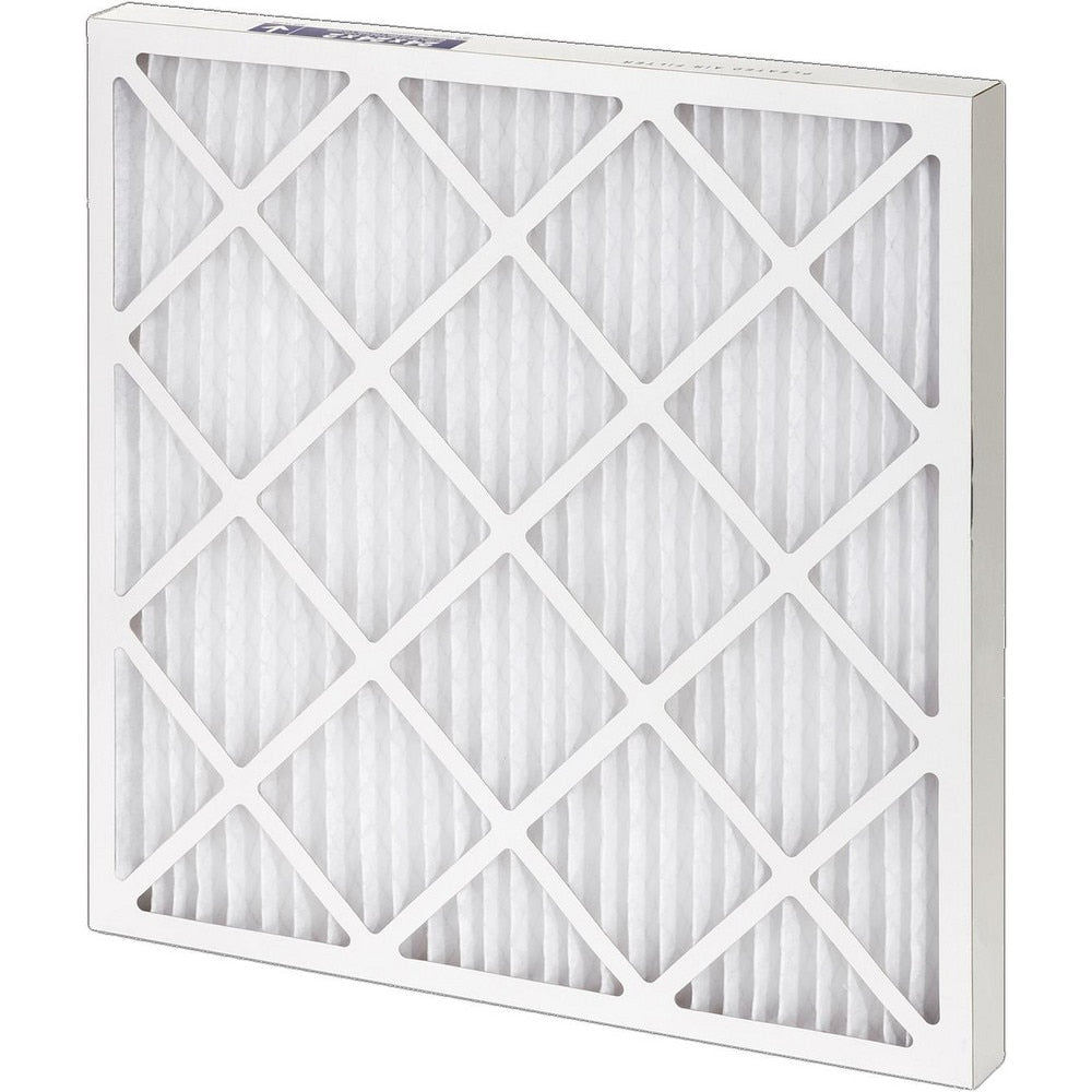 Pleated Air Filter: Pleated, MERV 8, Synthetic Media, 35% Efficient, 8.88" High, 19.25" Wide, 1" Deep