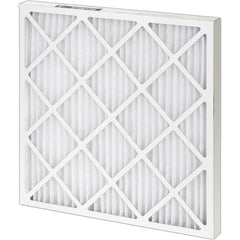 Pleated Air Filter: Pleated, Synthetic Media, 35% Efficient, 14" High, 21" Wide, 1" Deep