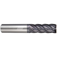 Corner Radius End Mill: 1/2" Dia, 1-5/8" LOC, 0.0300" Radius, 3 Flute, Solid Carbide