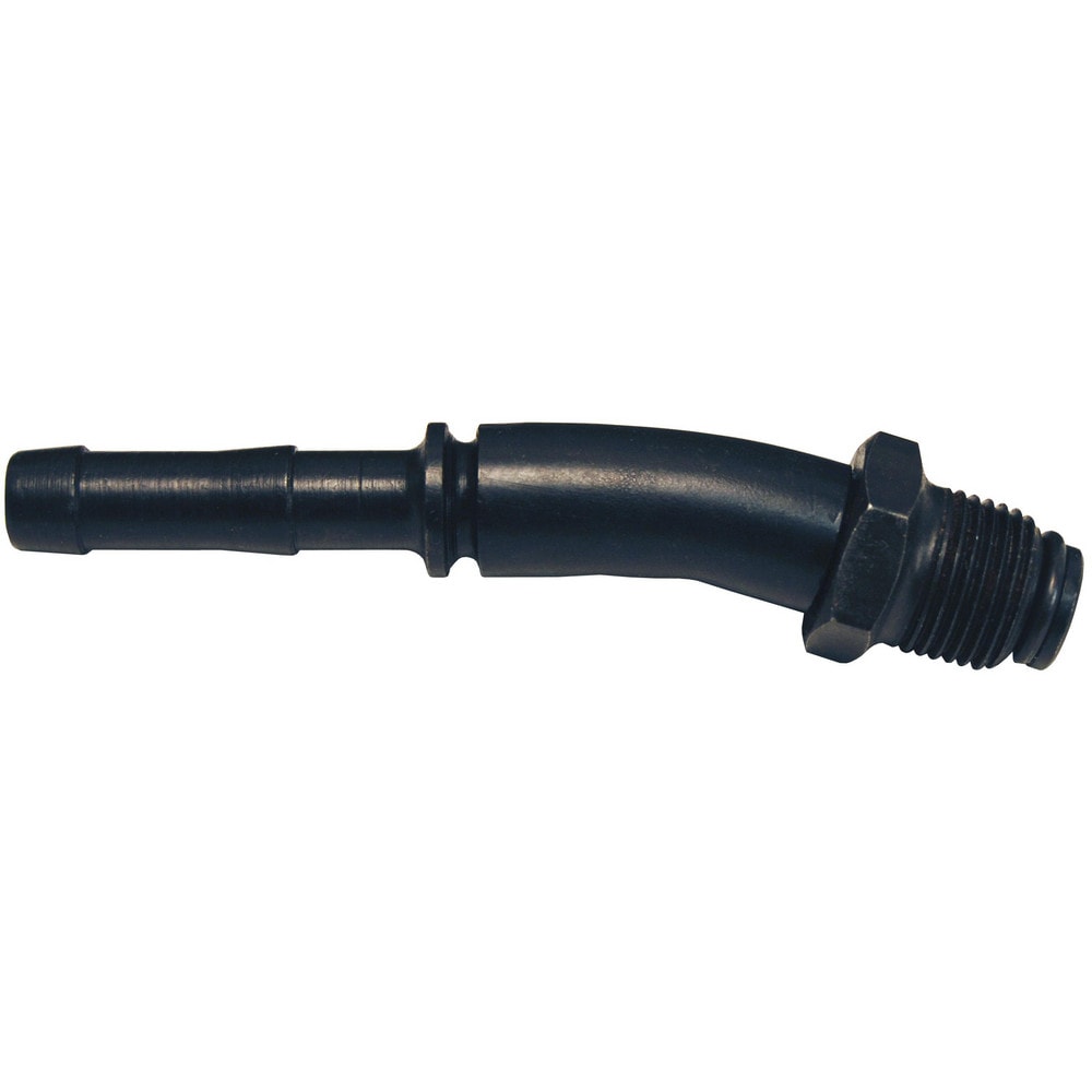 Barbed Hose Fittings; Fitting Type: Male Swivel, Hose Barb; Material: Plated Steel; Thread Standard: NPT; Thread Size: 1/2; End Connection: Hose Barb x Male Swivel NPT; Hose Inside Diameter (Inch): 1/2; Hose Outside Diameter: 1/2