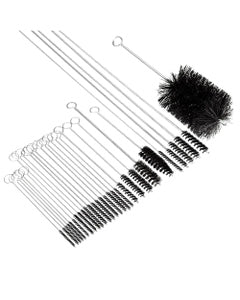 ‎29 pc Power Brush Set, 1/4″ - 5″ Brush Diameters, Nylon