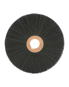 2″ Diameter × 3/8″ Width, Nylon, 0.006″ Crimped Bristle, Wheel Brush