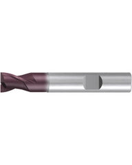 Chamfer End Mill; 2.5 mm Dia. × 3 mm LOC × 6 mm Shank Dia. × 50 mm OAL ; 2 FL ; Carbide ; AlTiN ; Series 2511A