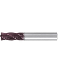 Square End Mill; 4 mm Dia. × 11 mm LOC × 6 mm Shank Dia. × 57 mm OAL ; 4 FL ; Carbide ; AlTiN ; Series 1998A