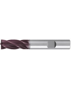 Square End Mill; 4 mm Dia. × 11 mm LOC × 6 mm Shank Dia. × 57 mm OAL ; 4 FL ; Carbide ; AlTiN ; Series 1999A