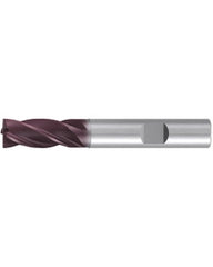 Square End Mill; 10 mm Dia. × 22 mm LOC × 10 mm Shank Dia. × 72 mm OAL ; 4 FL ; Carbide ; AlTiN ; Series 1999A