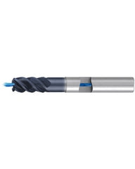 Corner Radius End Mill; 16 mm Dia. × 32 mm LOC × 16 mm Shank Dia. × 108 mm OAL ; 4 FL ; Carbide ; AlTiN ; 2.2 mm R ; Series Jet-Cut