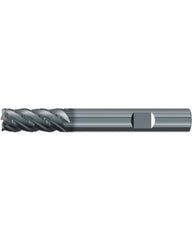 Square End Mill; 3/8″ Dia. × 7/8″ LOC × 3/8″ Shank Dia. × 3″ OAL ; 5 FL ; Carbide ; AlCr ; Series 2571L