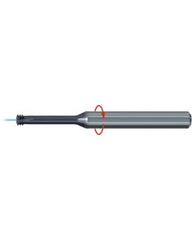 ‎3/8″ - 16 × 8 mm Shank Dia. × 71 mm OAL, Carbide, TiAlN, Thread Mill